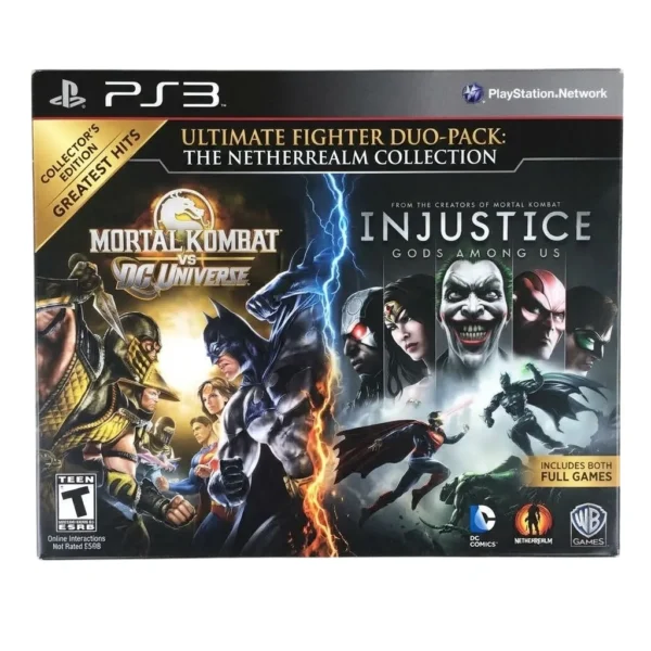Injustis + MK DC - PS3